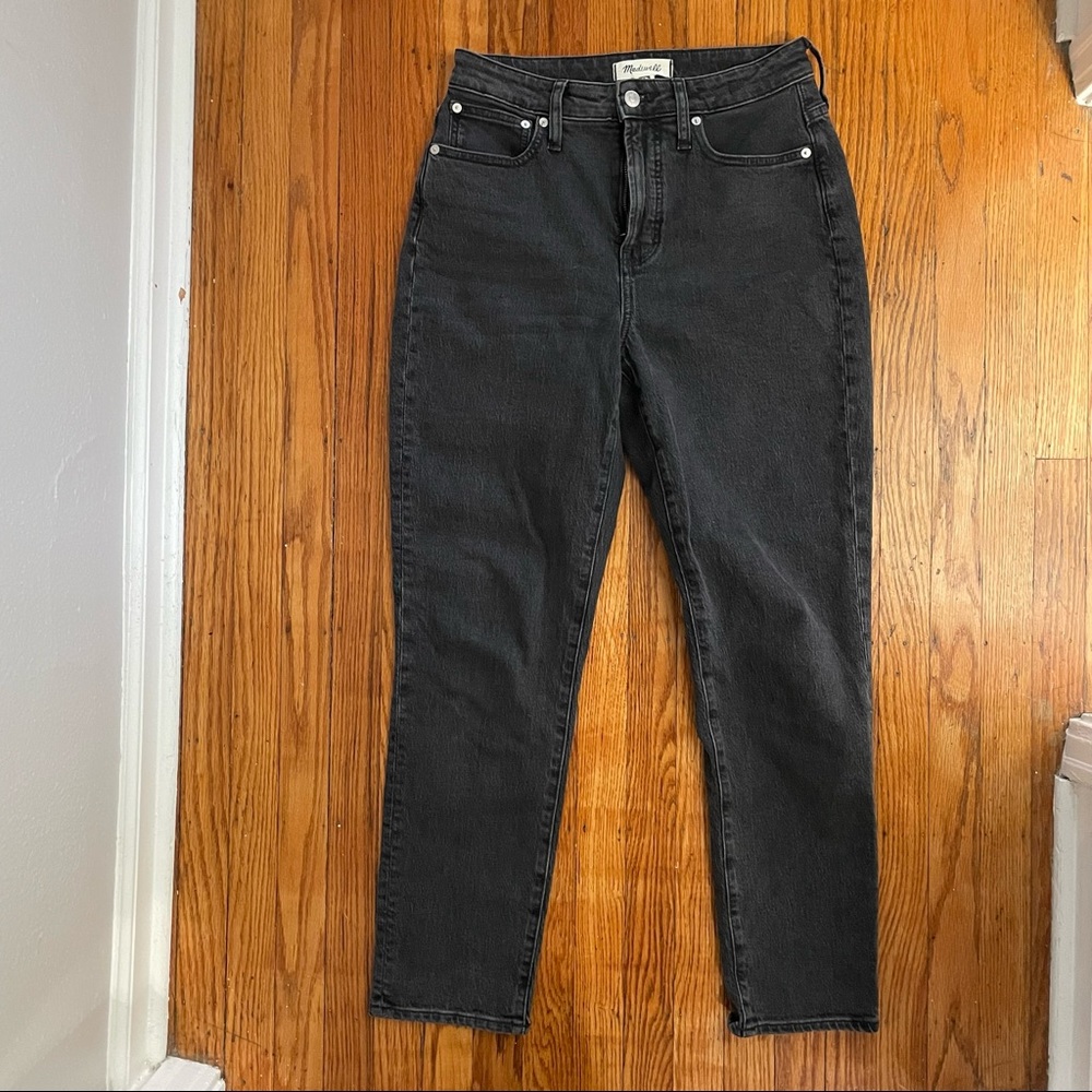 Madewell Perfect Vintage Jeans Curvy Sz 26 in lunar wash EUC